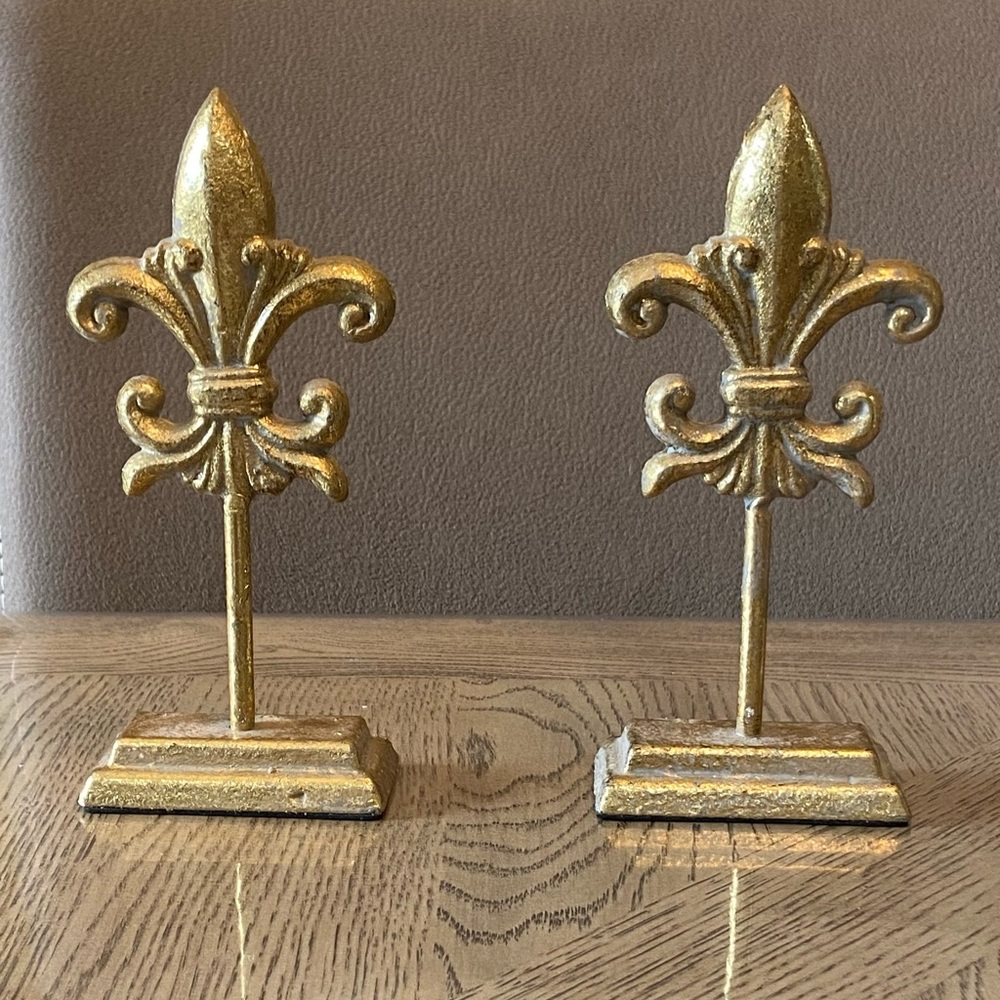 Fleur de lis home decor set